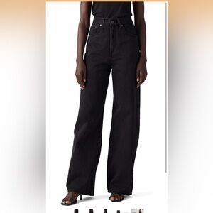 Levi’s women’s cinch baggy in black